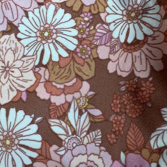 Xhilaration Juniors' Cheeky Floral Print String Bikini Bottom - Medium - NWT - Picture 3 of 8